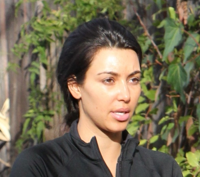kim kardashian without makeup on. Kim Kardashian without makeup-
