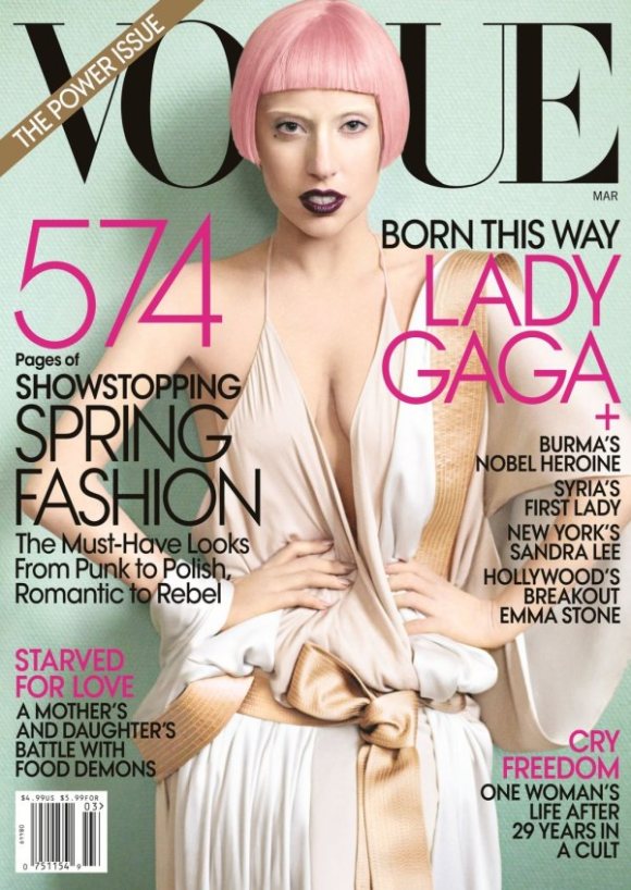 Lady Gaga Vogue US March 2011