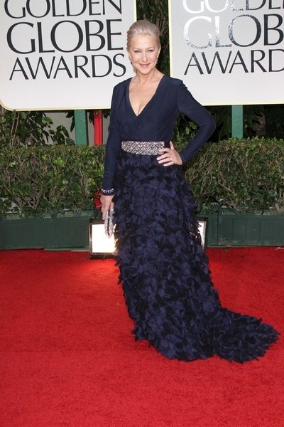 2012 golden globe awards worst dressed Helen Mirren