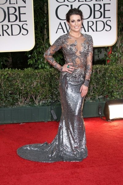 2012 golden globe awards worst dressed Lea Michele
