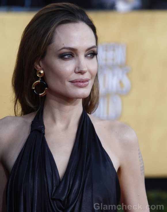 Angelina Jolie 2012 Screen Actors Guild Awards