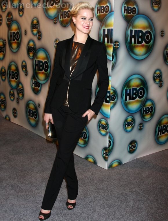 Evan Rachel Wood Androgynous Look  2012 Golden Globes Afterparty