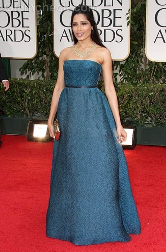 Freida Pinto 2012 Golden Globe Awards