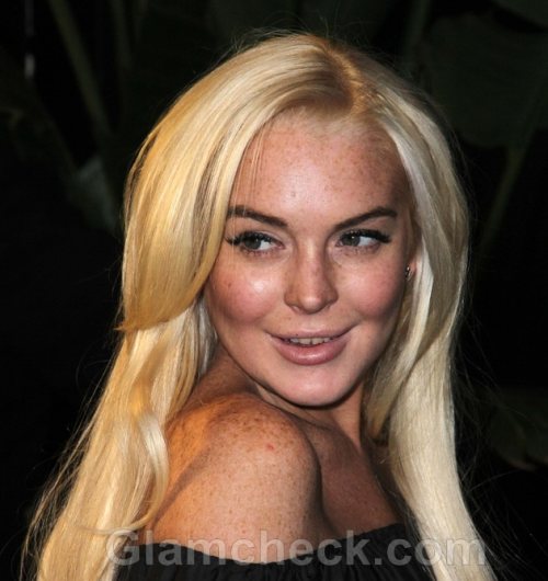 Lindsay Lohan the New Face of Friction Scent