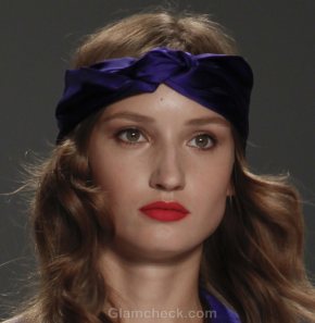 Hair Accessories Trend S-S 2012 head scarf Raul Mendoza