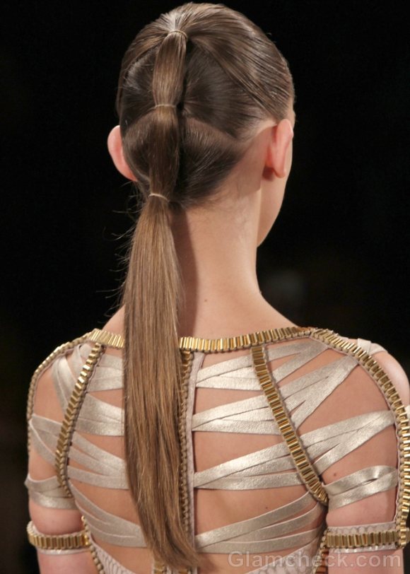 Hairstyle how to futuristic ponytail