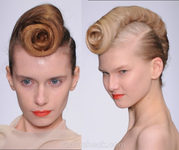 Hairstyle trends s-s 2012 buns futuristic updos-3