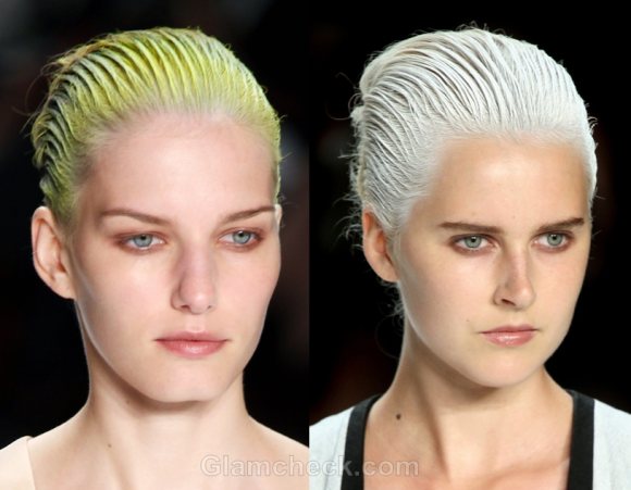 Hairstyle trends s-s 2012 dip dyed hair