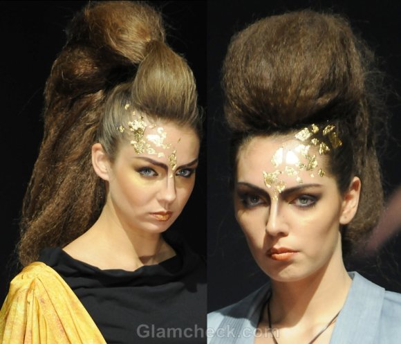Hairstyle trends s-s 2012 futuristic updos